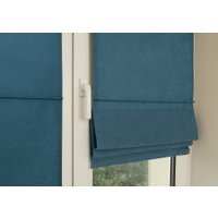 Римская штора Delfa Мини Diamond СШД-01М 554/114 (43x160, синий)