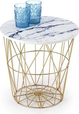 Halmar Harissa G (золотой/белый мрамор)