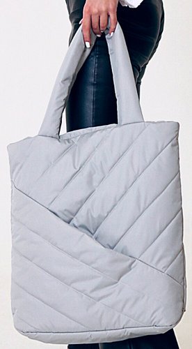 Женская сумка MT.style W Из водоотталкивающей ткани (серый)