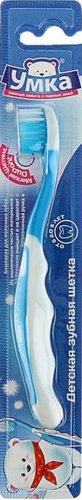 Зубная щетка Умка от 2 до 6 лет (голубой)
