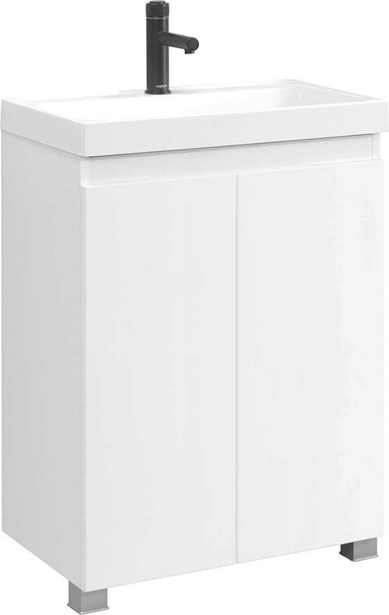 

Belux Тумба под умывальник Бостон Н 60 (1, белый глянец)