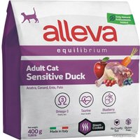 Сухой корм для кошек Alleva Equilibrium Sensitive Duck (Утка) 400 г