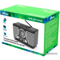 Радиоприемник Ritmix RPR-095 (серебристый)