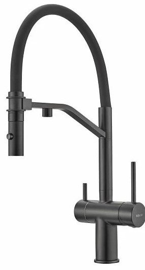Смеситель Milacio Ultra 557 MCU.557.TB (черный)