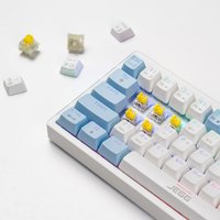 Клавиатура JEGG ZA63 Pro White Blue Orange (TNT Yellow)