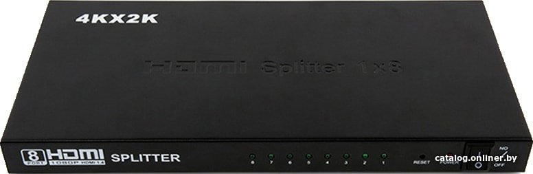 Разветвитель USBTOP 1x8 HDMI UltraHD 4K 3D, активный