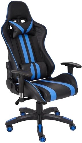 Игровое (геймерское) кресло TetChair Айкар 16718 (черный/синий)