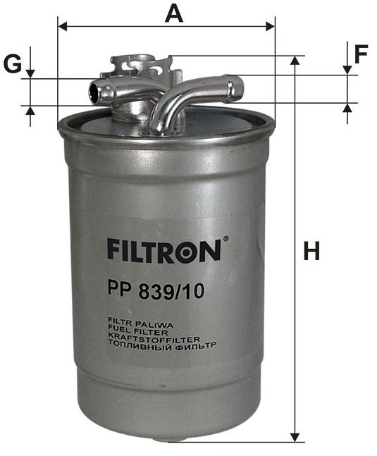 

Топливный фильтр Filtron PP839/10
