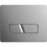 Инсталляция для унитаза SIAMP Bcu Ingenio с панелью Cut (матовый хром)