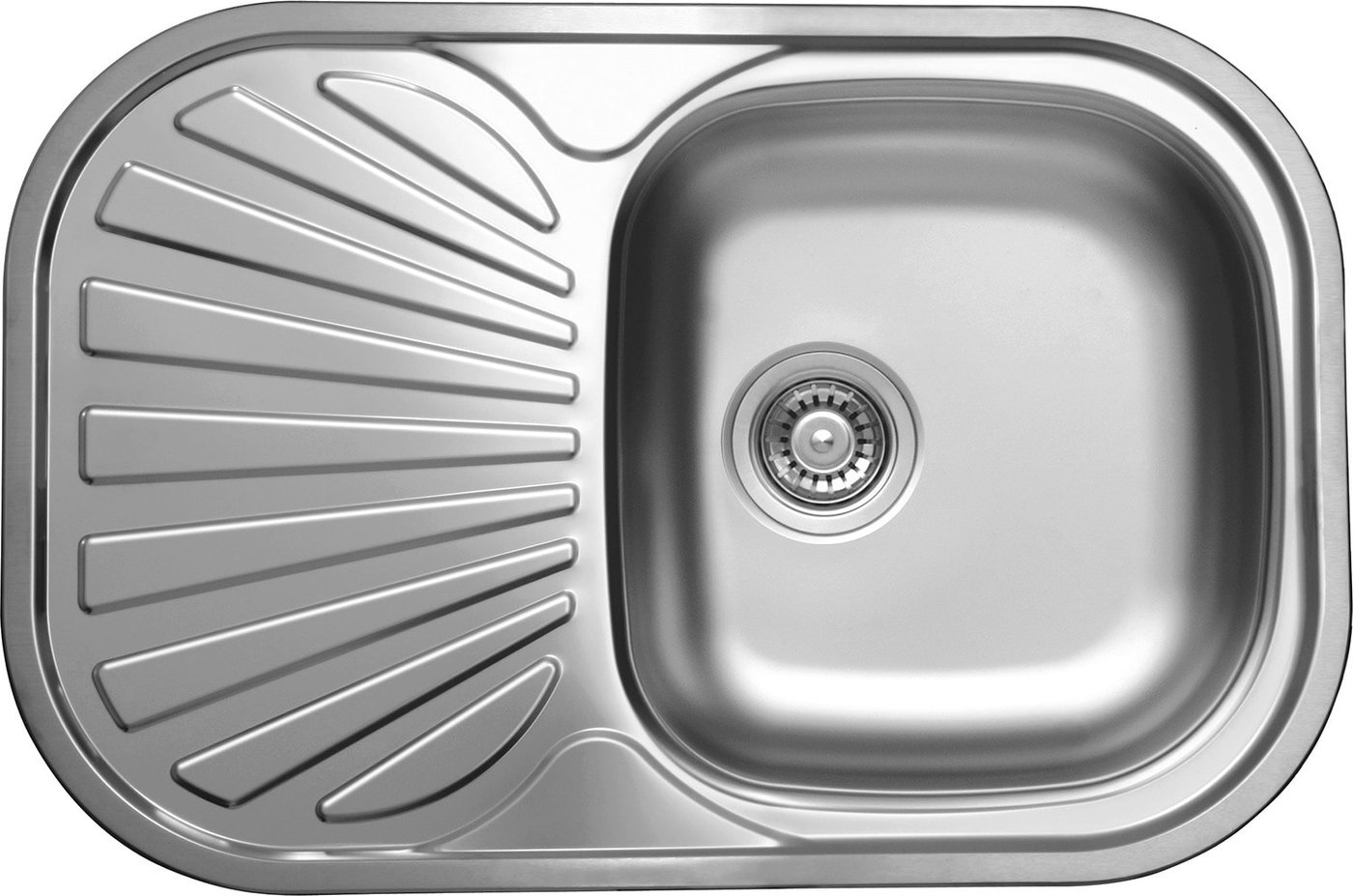 

Кухонная мойка Ukinox Галант GAL730.480 --GT8K 1R- (с сифоном)