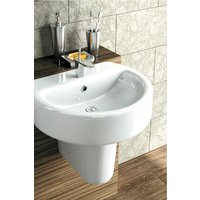 Умывальник Sanita Luxe Best ВКС WB.PD/Best/55-C/WHT.G/S1