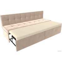 Диван Лига диванов Техас 340 (велюр бежевый)