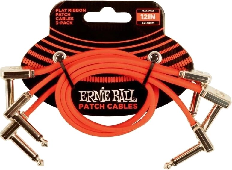 

Комплект кабелей для гитарных педалей Ernie Ball 6403 6.3 мм - 6.3 мм (0.35 м, оранжевый)