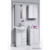  Aqwella Тумба под умывальник Barcelona 55 Ba.01.05/2 (белый)