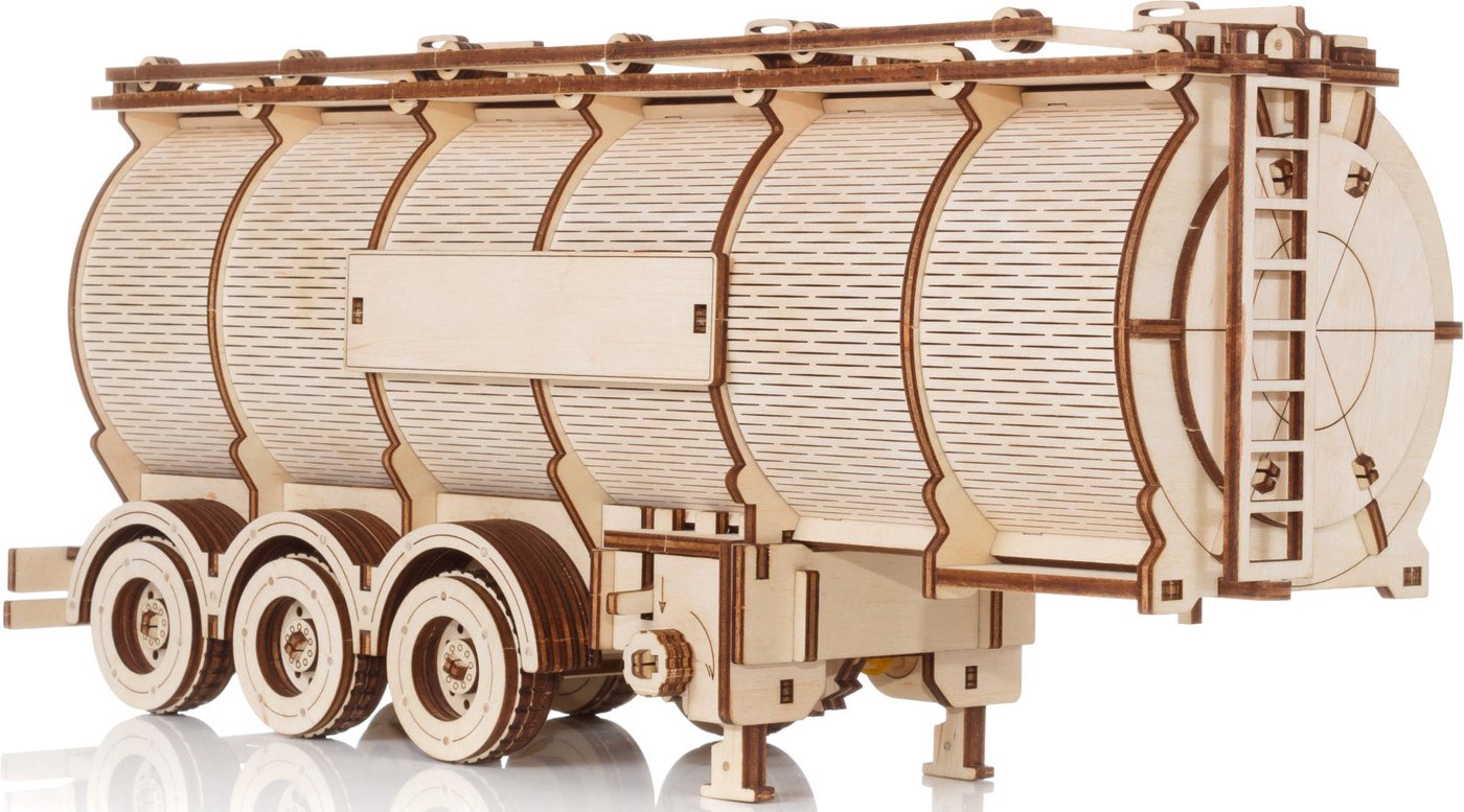 

Сборная модель Eco-Wood-Art Полуприцеп-цистерна к Тягачу Король дорог