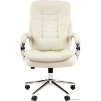 Офисное кресло CHAIRMAN 795 N (кожа, белый)