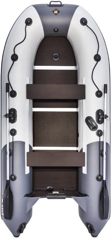 

Моторная лодка Ривьера Компакт R-K-3400 СК lg/gf (светло-серый/графит)