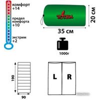 Спальный мешок Totem Woodcock XXL
