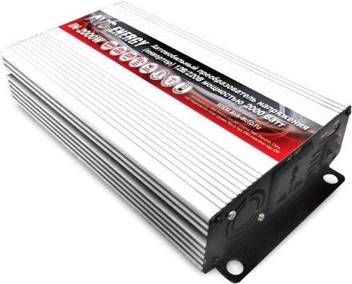 

Автомобильный инвертор AVS Energy 12/220V IN-2000W