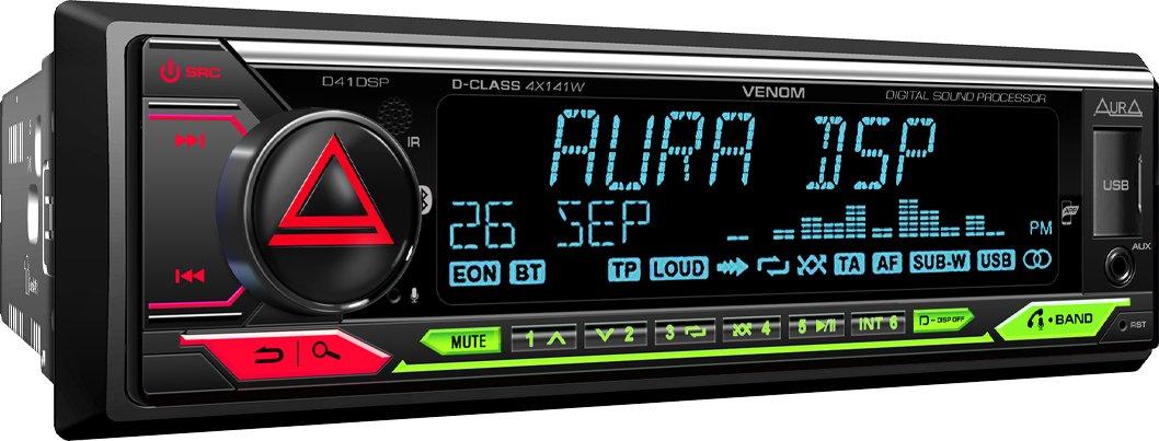 

USB-магнитола Aura Venom-D41DSP
