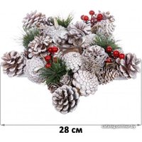 Подсвечник Elan Gallery Зимняя вишня 450132