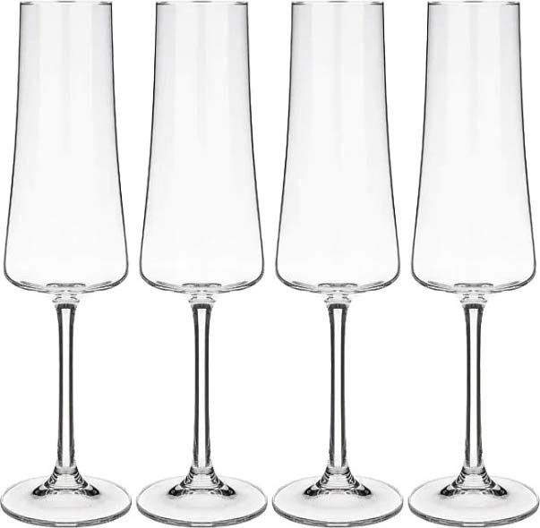 

Набор бокалов для шампанского Bohemia Crystal Xtra 40862/210/4 (4 шт)