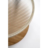 Журнальный столик Halmar Kamala (натуральный/черный)