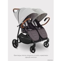 Коляска прогулочная «книга» Rant Twinny RA151 (soft grey)