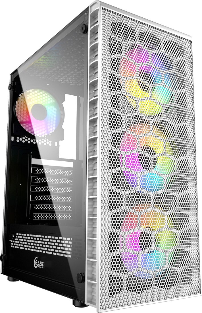 

Корпус Powercase Mistral Z4C LED (белый)