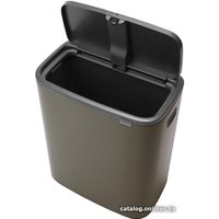 Мусорное ведро Brabantia Bo Touch Bin 60 л (платиновый)