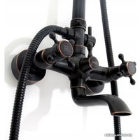 Душевая система  Rea Retro REA-P2366 (черный)