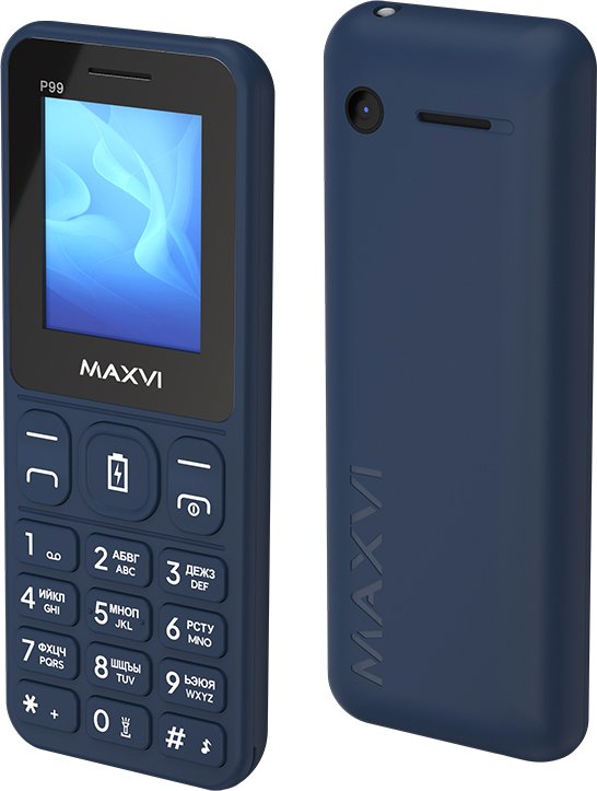 

Телефон Maxvi P99 (темно-синий)