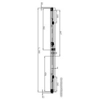 Душевой уголок Omnires Soho CLP12X+CLR90X