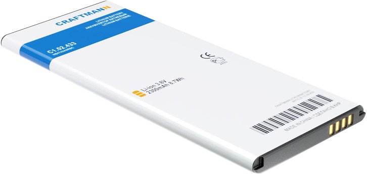 

Аккумулятор для телефона Craftmann C1.02.433 (совместим с Huawei HB4742A0RBC)