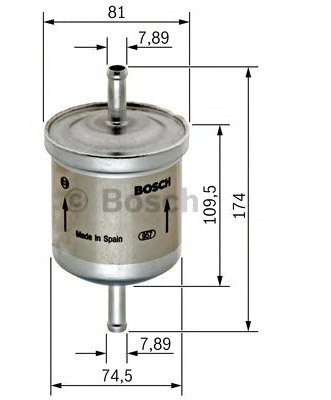 

Топливный фильтр Bosch 0450905318