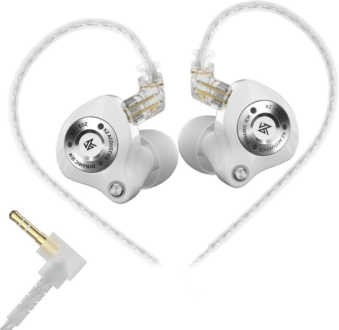 

Наушники KZ Acoustics EDZ 3.5 мм (без микрофона, белый)