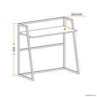 Стол для работы стоя TetChair WD-11 15265 (burnt)