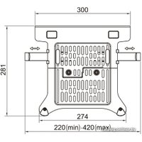 Держатель NB FP-2 (черный)