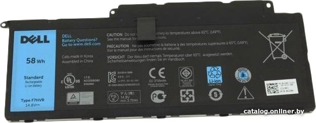 Аккумуляторы для ноутбуков Dell F7HVR