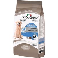 Сухой корм для собак Unica Natura Classe для всех пород защита и легкость с лососем 10 кг