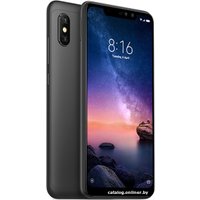 Телефон Xiaomi Redmi Note 6 Pro 4GB/64GB международная версия (черный)