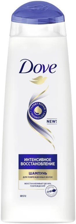 

Шампунь Dove Hair Therapy интенсивное восстановление 250 мл