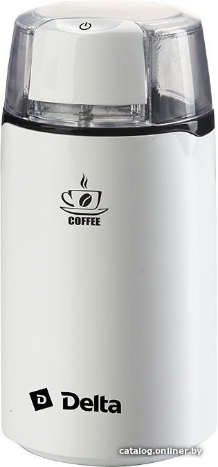 Электрическая кофемолка Delta DL-087K (белый)