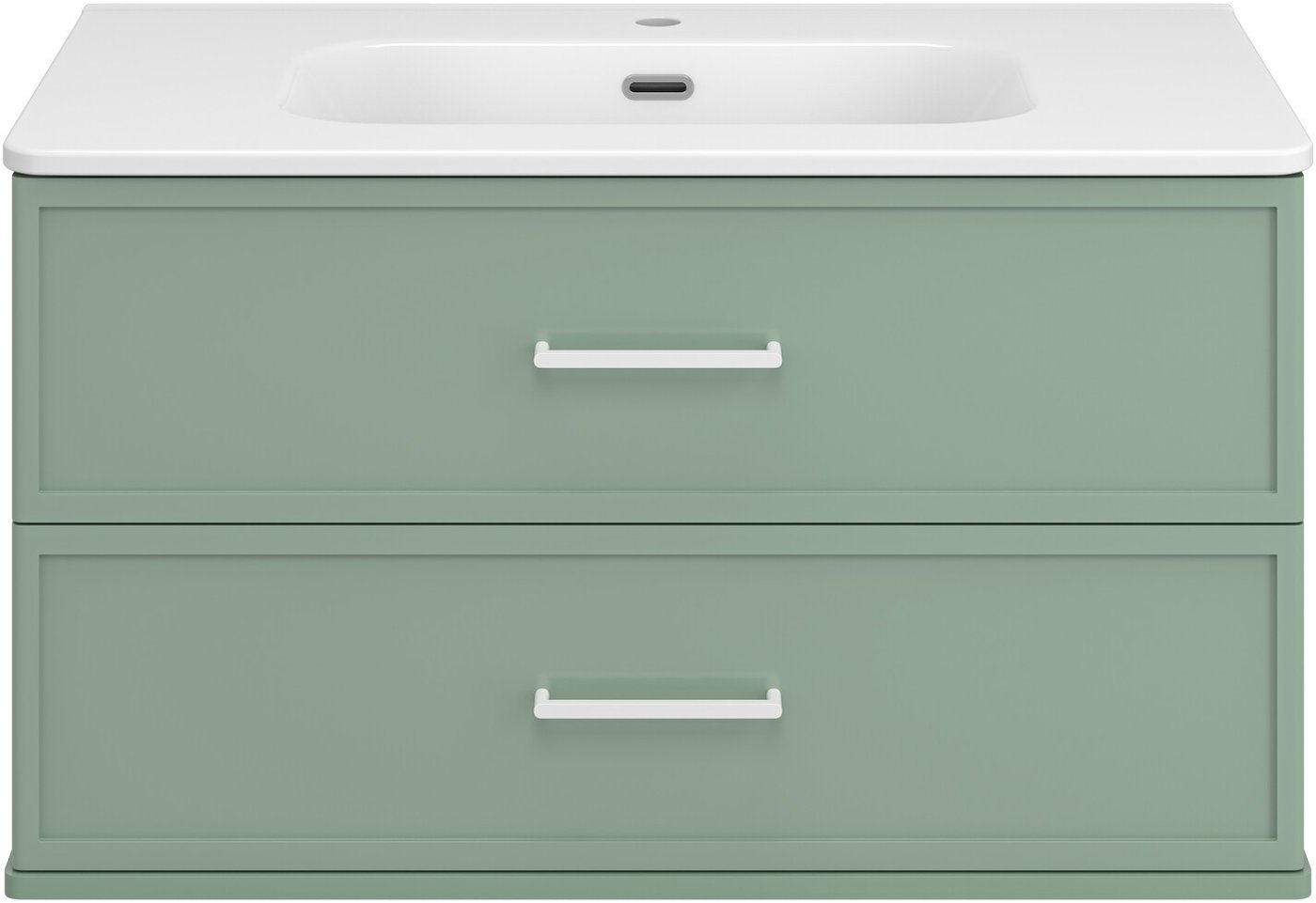 Brevita Тумба с умывальником Verde 90 Ver-09090-0102Я+B-OND090-01