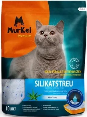 

Наполнитель для туалета MurKel Силикагелевый 10л (алоэ вера)