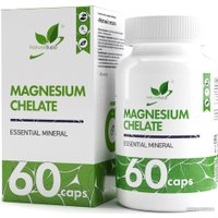 Витамины, минералы NaturalSupp Магний хелат (Magnesium chelate), 60 капсул