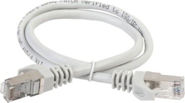 

Кабель ITK RJ45 - RJ45 PC01-C5EFL-3M (3 м, серый)