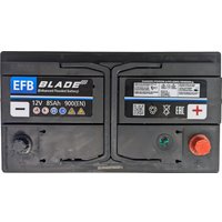 Автомобильный аккумулятор Blade EFB 85 R+ низк (85 А·ч)