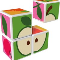 Развивающая игра Geomag Магнитные кубики фрукты GM131