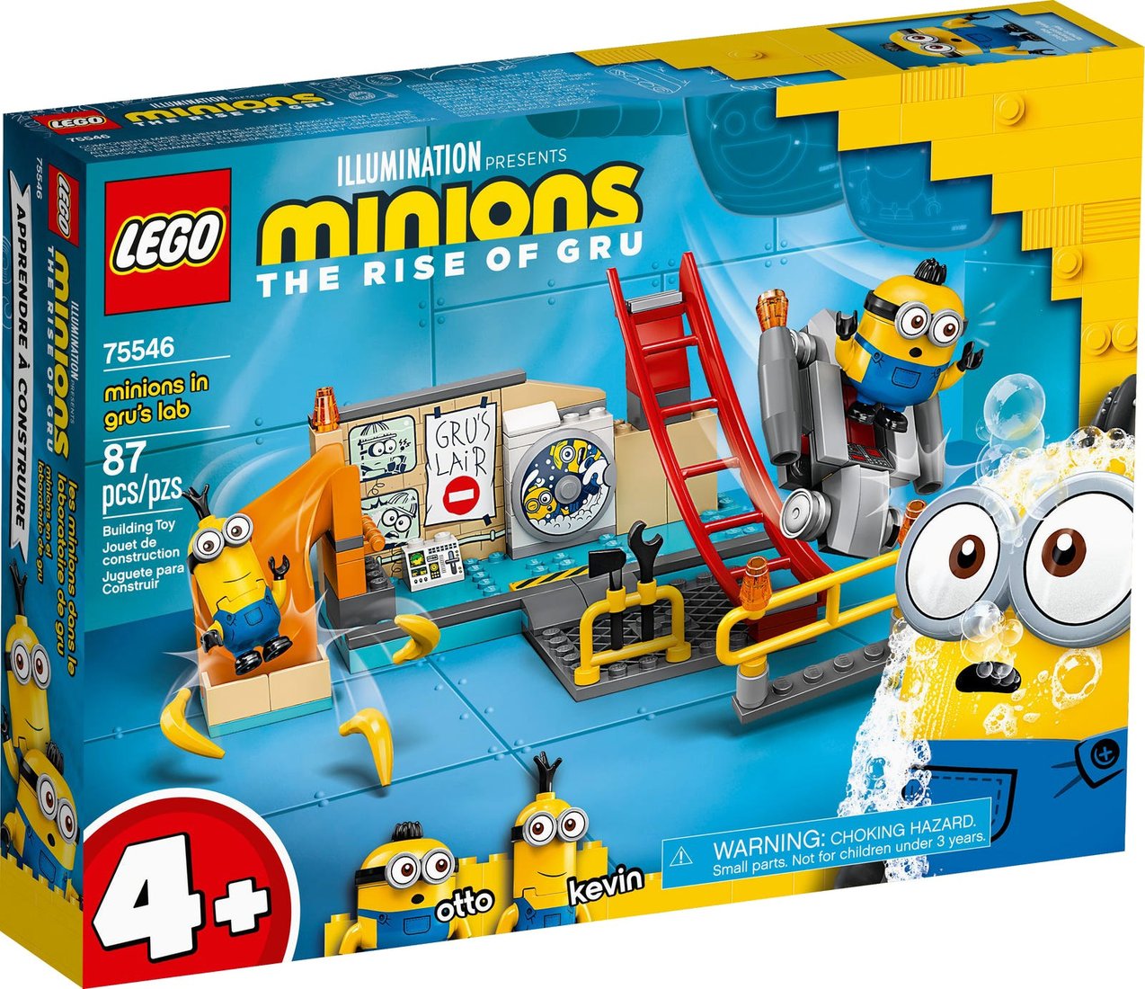 

Конструктор LEGO Minions 75546 Миньоны в лаборатории Грю